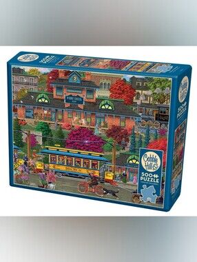 Cobble Hill Trolley Station 500 Pc Puzzle